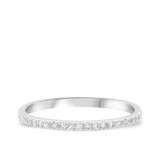 Photo of Otto 1/7 ct tw. Lab Grown Diamond Ladies Band 14K White Gold Vermeil [BT2490WL]