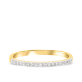 Photo of Otto 1/7 ct tw. Lab Grown Diamond Ladies Band 14K Yellow Gold Vermeil [BT2490YL]