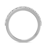 Photo of Pembe 3/8 ct tw. Lab Grown Diamonds Mens Band 14K White Gold Vermeil [BT2765WM]