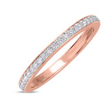 Photo of The Chunky Goddess Collection 5 1/5 CT. T.W. Morganite Pear Solitaire Bridal Set 14K Rose Gold [BT5058RL]
