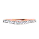 Photo of The Chasi Collection 2 1/2 Carat T.W. Sapphire Cushion Solitaire Bridal Set 14K Rose Gold [BT5059RL]