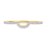 Photo of Shot Diva Collection Carter 1 1/2 ct tw. Lab Grown Diamond Radiant Solitaire Bridal Set 14K Yellow Gold [BT5904YL]