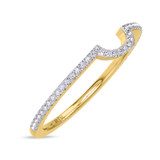 Photo of Shot Diva Collection Carter 1 1/2 ct tw. Lab Grown Diamond Radiant Solitaire Bridal Set 14K Yellow Gold [BT5904YL]
