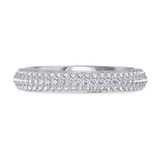 Photo of Shot Diva Collection Victorious 7/8 ct tw. Lab Grown Diamond Ladies Band 950 Platinum [BT5903PL]