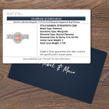 Shot Diva Collection Morganite 2 7/8 ct tw. Oval Morganite Engagement Ring Platinum