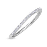 Photo of Shot Diva Collection Morganite 3 1/5 ct tw. Lab Grown Morganite Oval Solitaire Bridal Set 14K White Gold [BT5902WL]
