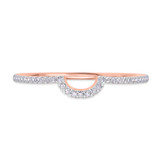 Photo of Shot Diva Collection Carter 1 1/2 ct tw. Lab Grown Diamond Radiant Solitaire Bridal Set 14K Rose Gold [BT5904RL]