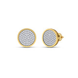 Photo of Kimberly D. 1/2 CT. T.W. Diamond Earring 10K Yellow Gold [CE5814Y]