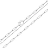 Photo of Kimberly D. 1/4 CT. T.W. Natural Diamond Round Cluster Necklace 10K White Solid Gold [NK5813W]