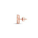 Photo of Kimberly D. 1/2 Carat T.W. Diamond Earring 14K Rose Gold [CE5814R]
