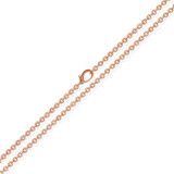 Photo of Kimberly D. 1/20 Carat T.W. Anklet 10K Rose Gold [AN5817R]