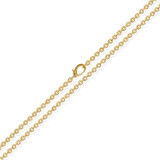 Photo of Kimberly D. 1/20 CT. T.W. Anklet 10K Yellow Gold [AN5817Y]