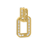 Photo of The White Flair Collection 1 1/3 CT. T.W. Diamond Earring 10K Yellow Gold [CE5856Y]