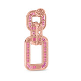 Photo of The Pink Flair Collection 2 CT. T.W. Diamond Earring 10K Rose Gold [CE5843R]