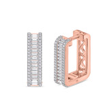 Photo of The White Flair Collection 1/3 CT. T.W. Diamond Earring 10K Rose Gold [CE5855R]