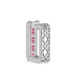 Photo of The Pink Flair Collection 1/3 CT. T.W. Diamond Earring 14K White Gold [CE5841W]