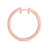 Photo of The White Flair Collection 7/8 CT. T.W. Diamond Earring 10K Rose Gold [CE5859R]