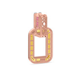 Photo of The Flair Collection 1 1/3 Carat T.W. Diamond Earring 14K Rose Gold [CE5835R]