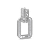 Photo of The White Flair Collection 1 1/3 CT. T.W. Diamond Earring 10K White Gold [CE5856W]