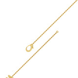 Photo of Chaise 1/4 Carat T.W. Natural Diamond Round Cluster Bracelet 14K Yellow Gold [BC5830Y]