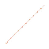 Photo of Chelsee 1/3 Carat T.W. Natural Diamond Round Cluster Bracelet 10K Rose Gold [BC5831R]