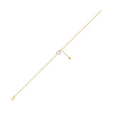 Photo of Cully 1/10 CT. T.W. Natural Diamond Round Cluster Bracelet 14K Yellow Gold [BC5832Y]