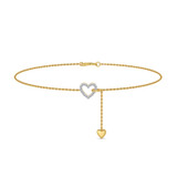 Photo of Cully 1/10 CT. T.W. Natural Diamond Round Cluster Bracelet 14K Yellow Gold [BC5832Y]