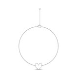 Photo of Amsden 0 Carat T.W. Anklet 14K White Gold [AN5826W]