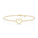 Photo of Amsden 0 Carat T.W. Anklet 10K Yellow Gold [AN5826Y]