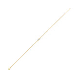 Photo of Nubia 1/20 Carat T.W. Anklet 14K Yellow Gold [AN5824Y]