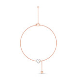Photo of Cully 1/10 CT. T.W. Anklet 14K Rose Gold [AN5832R]