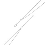 Photo of Chaise 1/4 Carat T.W. Anklet 14K White Gold [AN5830W]