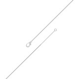 Photo of Cully 1/10 CT. T.W. Anklet 14K White Gold [AN5832W]