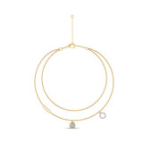 Photo of Beta 1/5 Carat T.W. Anklet 14K Yellow Gold [AN5821Y]