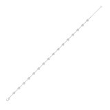 Photo of Amory 0 Carat T.W. Anklet 10K White Gold [AN5827W]