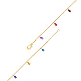 Photo of Issa 0 Carat T.W. Anklet 10K Yellow Gold [AN5823Y]