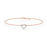 Photo of Anezka 1/7 Carat T.W. Anklet 14K Rose Gold [AN5820R]