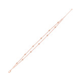 Photo of Chelsee 3/8 Carat T.W. Anklet 14K Rose Gold [AN5831R]