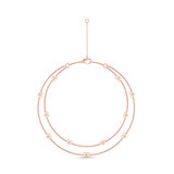 Photo of Chelsee 3/8 Carat T.W. Anklet 14K Rose Gold [AN5831R]