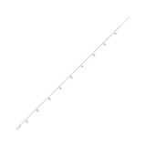 Photo of Lisbet 0 Carat T.W. Anklet 14K White Gold [AN5822W]
