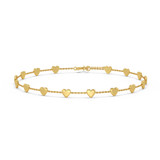 Photo of Amory 0 CT. T.W. Anklet 14K Yellow Gold [AN5827Y]