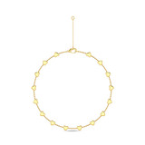 Photo of Amory 0 CT. T.W. Anklet 14K Yellow Gold [AN5827Y]