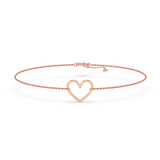 Photo of Amsden 0 Carat T.W. Anklet 10K Rose Gold [AN5826R]