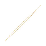 Photo of Chelsee 3/8 Carat T.W. Anklet 10K Yellow Gold [AN5831Y]