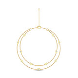 Photo of Chelsee 3/8 Carat T.W. Anklet 10K Yellow Gold [AN5831Y]