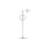 Photo of Nisha 3/4 CT. T.W. Diamond Earring 14K White Gold [CE5806W]