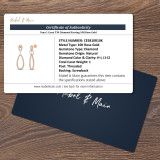Yana 1 Carat T.W. Diamond Earring 10K Rose Gold