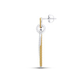 Photo of Sabine 1/2 Carat T.W. Diamond Earring 14K White Gold [CE5807W]