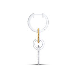 Photo of Sana 3/4 CT. T.W. Diamond Earring 14K White Gold [CE5808W]