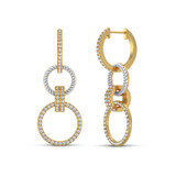Photo of Sana 3/4 Carat T.W. Diamond Earring 10K Yellow Gold [CE5808Y]